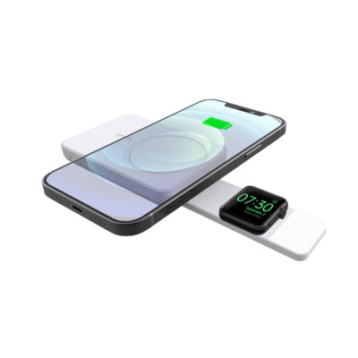 magnetic wireless charger with selfie light